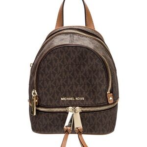 Michael Kors Brown Backpack
